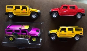 4 Hummer 1:43 new unboxed condition incl Coca-Cola, Marvel Hulk - Picture 1 of 2