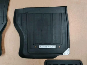 Genuine Range Rover Vogue L405 Rubber Floor Mat Set Land Rover Mats Front Back - Picture 1 of 7