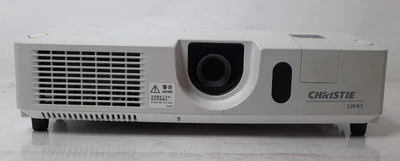 Christie LW41 4000 ANSI WXGA VGA Projector 390 Lamp Hours - Image 1 of 4