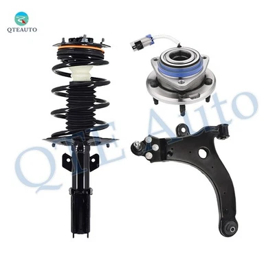 Juego 3 FR Brazo de control inferior-Buje de rueda-Puntal rápido para Pontiac Grand Prix 2005-2008 Foto 1 de 4