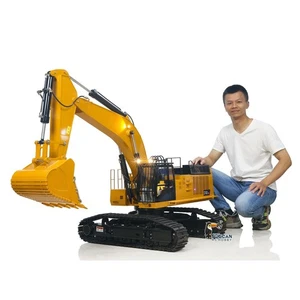 C374 Riesiges 1/8 RC Hydraulikbagger Heavy Duty Bagger elektrisch Baufahrzeug - Bild 1 von 21