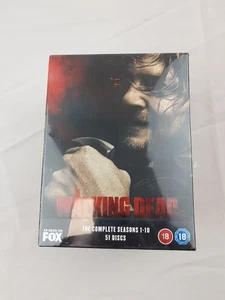 New Sealed The Walking Dead The Complete Seasons 1-10 51 Disc DVD Box Set Bundle - Picture 1 of 8