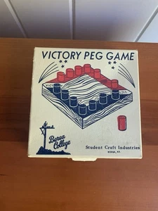 Vintage Berea College Student Craft Industries VICTORY PEG GAME Rare - Picture 1 of 7