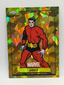 2024 Topps Chrome Marvel Sapphire #141 Unus Gold 50/50 OMEGA - Picture 1 of 2