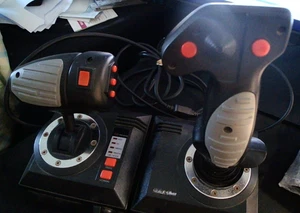 Quickshot QS-202 Squadron Commander Flight & Weapons Control System. PC Joystick - Picture 1 of 13