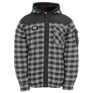 Caterpillar Sequoia Men's Grey Fleece Jacket - Picture 1 of 9