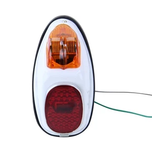 Luz trasera luz trasera "Hella" blanca para Hercules Puch Kreidler Zündapp Mokick Mofa - Imagen 1 de 4