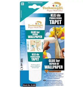 Wallpaper Glue Clear Transparent Adhesive Glue For Repair Vinyl Wallpaper 100ml - Picture 1 of 1