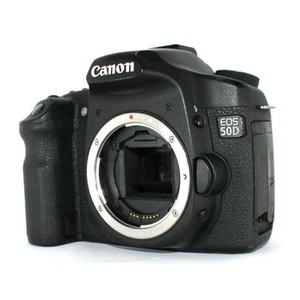 Canon EOS 50D DSLR Camera Body 15.1MP, Includes Battery, Cleaned, Tested - Picture 1 of 15
