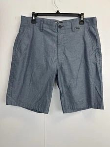 Hurley Hybrid Shorts Mens 33 Navy Blue X2O Dri Stretch Casual Flat Front 9” - Picture 1 of 7