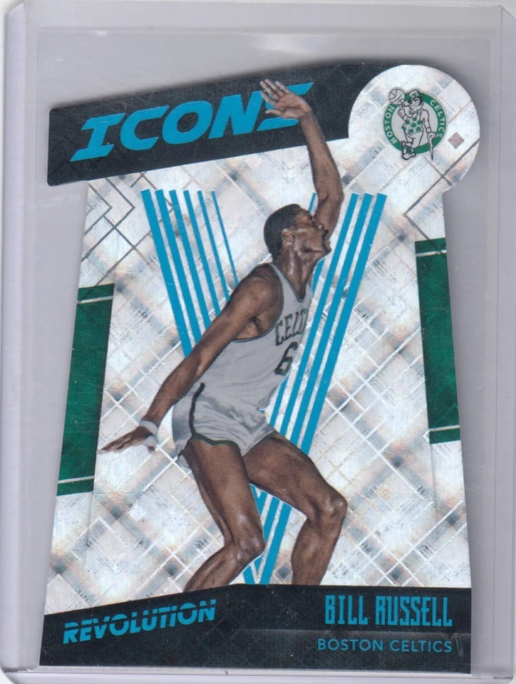 2015-16 Bill Russell Revolution ICONS 蓝色模切/100-#12 波士顿凯尔特人队 — 第 1/1 张图片