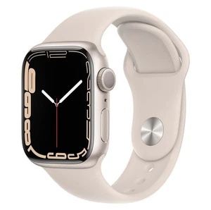 Apple Watch Series 7 41mm Starlight gut Refurbished Inkl. orig. Ladekabel - Bild 1 von 6