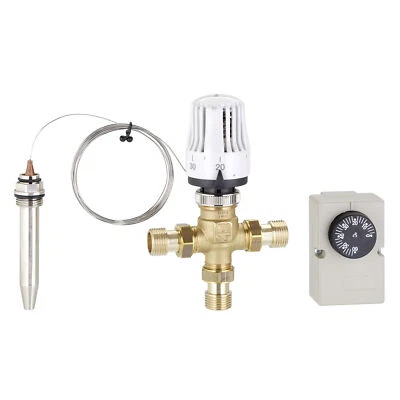 Emmeti 3-Wege Mixer Termico Valore Riscaldamento Fixtemperatur a Pavimento - Immagine 1 di 4