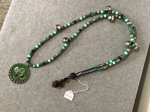 OOAK Horse Rhythm Beads Adjust Size #359 - Gorgeous Show Award Silver Pendant! - Picture 1 of 4