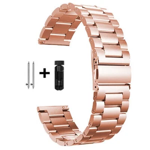 Watch Band For Fossil Gen 6 5 5E Stainless Steel Band 18mm 20mm 22mm Wrist Strap - Picture 1 of 36