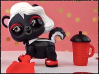 black stripe lol pet