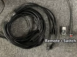 2pins 4-ways Wire Harness with Switch For Pure White Wheel Lights Switch Control - Picture 1 of 2