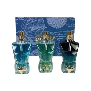 Jean Paul Gaultier Le Beau 3Pcs 40ml Each Tropical Fragrance In Male Bottles - Bild 1 von 6