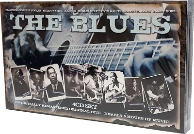 The Blues 4 CD Box Set - 100 Original Hits - New & Sealed Foto 1 de 2