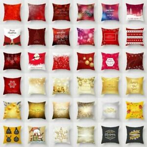 Cushion Cover Decoration Home Life Xmas Still Polyester  Christmas Pillow Case