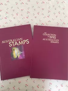 Collection of 1995 Australian Post Year Book Album with Stamps - Deluxe Edition - Picture 1 of 1