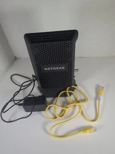 NETGEAR CM600 Modem 400Mbps DOCSIS 3.0 Charger Cables - Picture 1 of 8