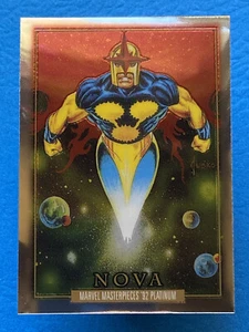 2024 Skybox Marvel Masterpieces '92 Platinum Nova #68 - Bild 1 von 2