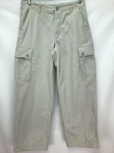 Pantalones cargo Gap para hombre 31x29 2004 hueso con manchas (etiqueta 32x30) - Imagen 1 de 12