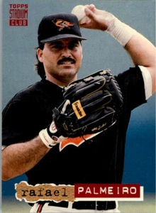 1994 Topps Stadium Club #557 Rafael Palmeiro Baltimore Orioles - Picture 1 of 2