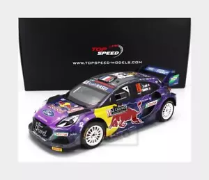 1:18 TRUESCALE Ford Puma #19 Wrt Winner Rally Monte Carlo 2022 Top Speed TS0468 - Picture 1 of 2
