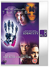 Trapped / Identity / The Bone Collector (Box Set) (DVD, 2004)