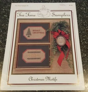 Christmas Motifs Tea Time Samplers Counted Cross Stitch #3 - Picture 1 of 1