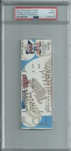 BOLETO CAL RIPKEN, JR. (HOF) BALTIMORE ORIOLES 3000 HIT PSA GEMA COMO NUEVO 10 - Imagen 1 de 2