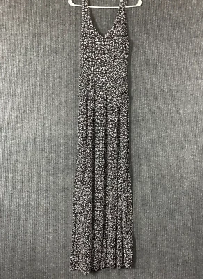 Vestido Tarta Mujer Grande L Negro Maxi Largo Sin Mangas Elastizado Mezcla Modal Suave Foto 1 de 4