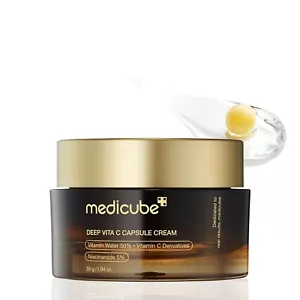 medicube Deep Vita C Capsule Cream Moisturizer 55g 1.94oz New Sealed free ship - Picture 1 of 8