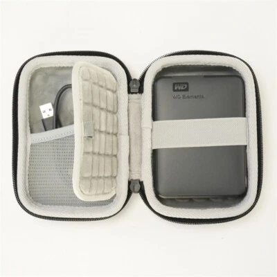 Storage Box Carry Case Holder For WD Elements My Passport Ultra SSD 2.5 inch - Image 1 of 4