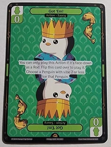 Vibes TCG Pudgy Non-Foil Got 'Em! 95/200 - Imagen 1 de 3
