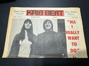 ROCK 'N' ROLL NEWS: KRLA BEAT 7. Juli 1965 Band 1 Nr. 18 Sonny Cher - Bild 1 von 3