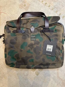 Raro Maletín Filson Cera Oscura Arbusto Camuflado Nuevo Con Etiquetas Hecho en EE. UU. - Imagen 1 de 10