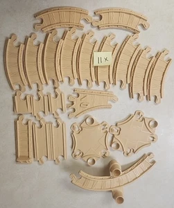 Vtg Fisher Price Flip Track Mountain Train Set Track Replacement Parts Lot 20 pc - Picture 1 of 10