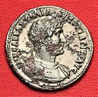 Ancient Roman Hadrian Silvered Bronze Denarius - Fouree