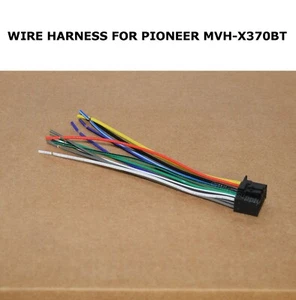 Neu Kabelbaum für Pioneer MVH-X370BT MVHX370BT Autoradio Receiver - Bild 1 von 1