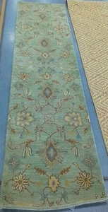 LIGHT GREEN 2'-3" x 9'-0" Hole in Rug, Reduced Price 1172761042 WYD202A-29 - Picture 1 of 4