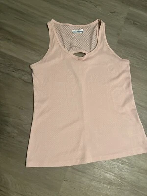Camiseta sin mangas deportiva Columbia Sportswear rosa polvoriento ropa deportiva talla XS Foto 1 de 4