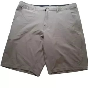 Da Hui Hybrid Collection Shorts Mens Size 38 Beige Lightweight #180 - Picture 1 of 7