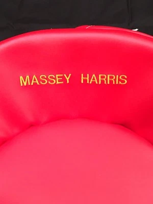 COJÍN ASIENTO TRACTOR para MASSEY HARRIS cojín asiento bordado Foto 1 de 2