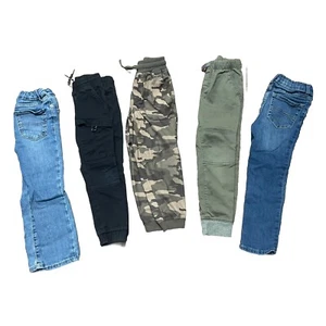 kids clothes boys 5 years Bottoms Pants Lot Of 5 - Picture 1 of 5