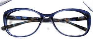 Jones New York J774 Blue 57-18-145 Cateye Womens Eyeglasses Frames - Picture 1 of 11