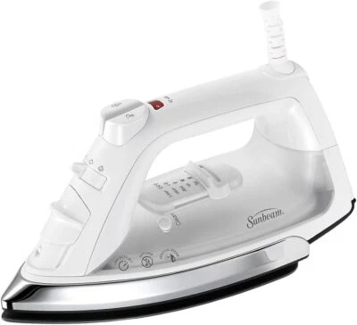 Sunbeam GCSBCL-317-000 Classic Iron 1200W, Mid-size Anti-Drip Nonstick Soleplate - Image 1 of 4