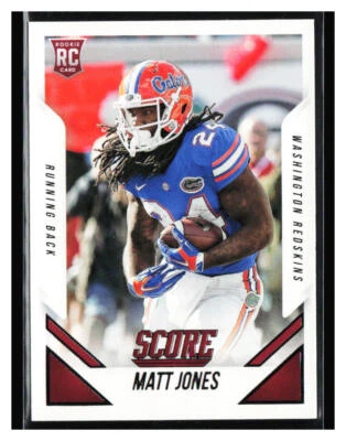 2015 Score Rookie #388 Matt Jones RC - Image 1 of 2